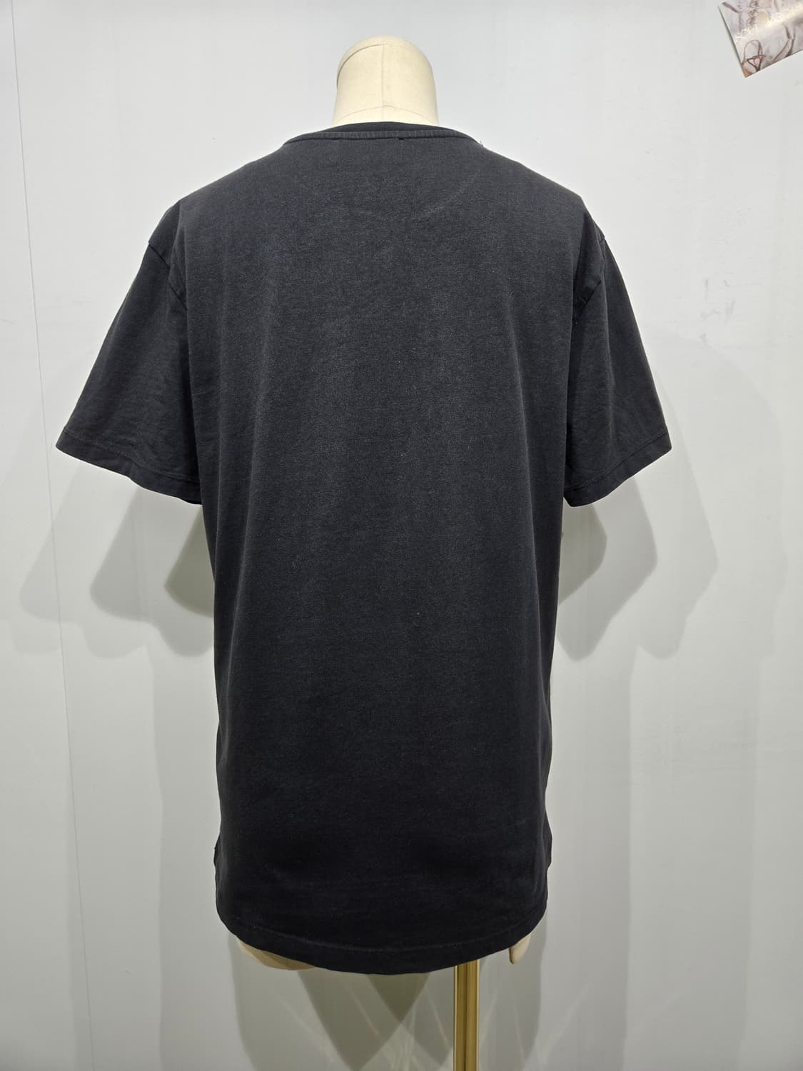 메종키츠네 뮤직 패션 반팔 티셔츠 블랙 상품이미지2
