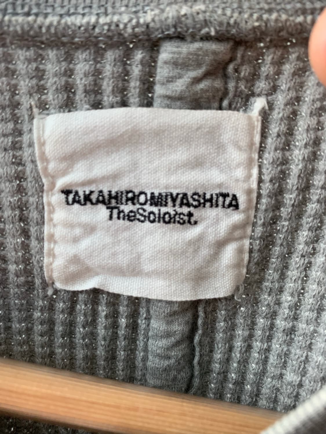 soloist waffle thermal crewneck 48size 상품이미지10