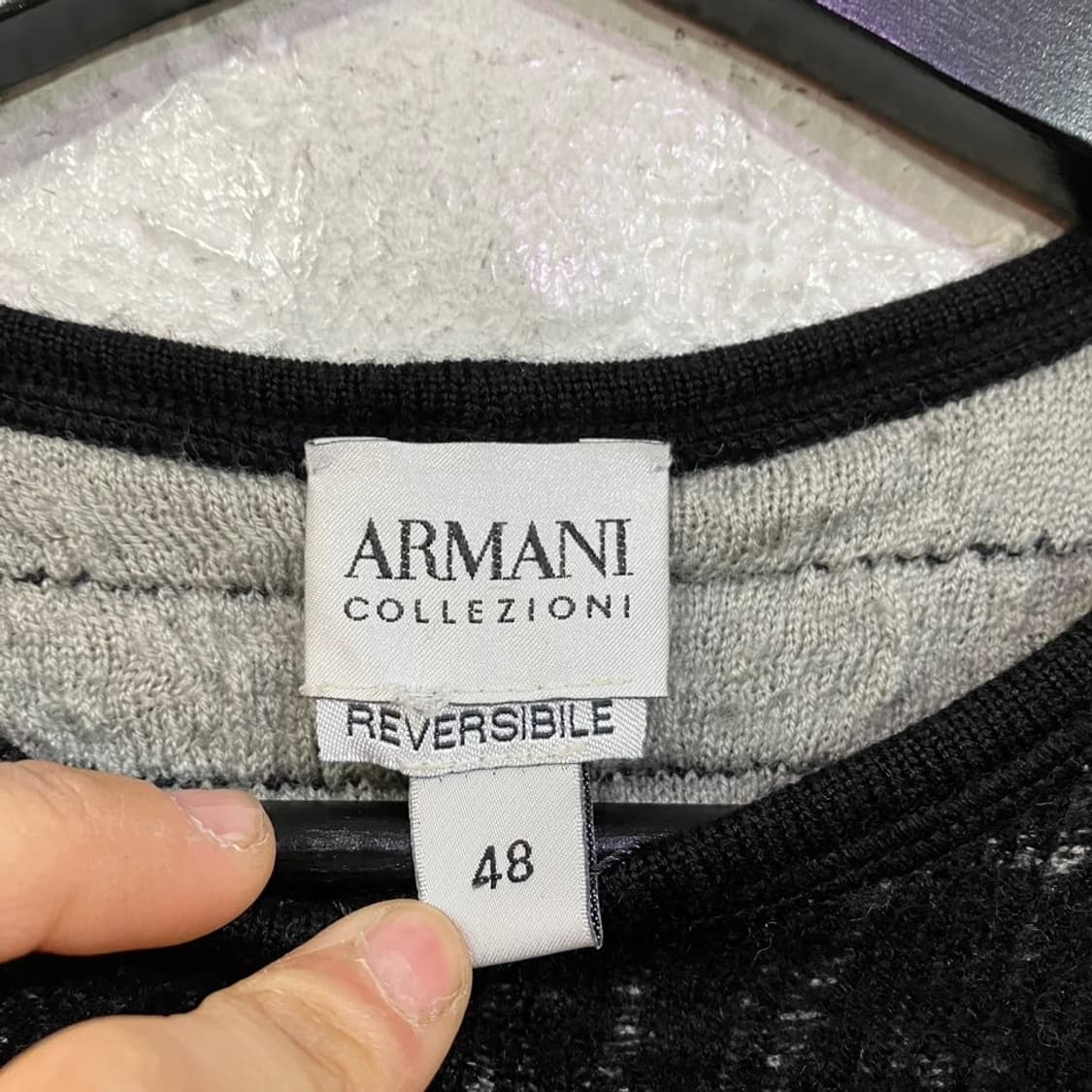 아르마니 꼴레지오니 니트 상품이미지5