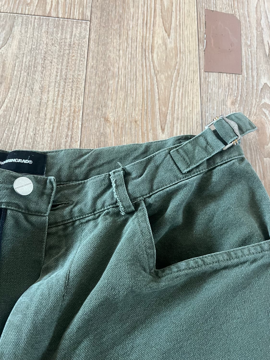 로어링라드 워시드 플립 니 팬츠 [L] 상품이미지9