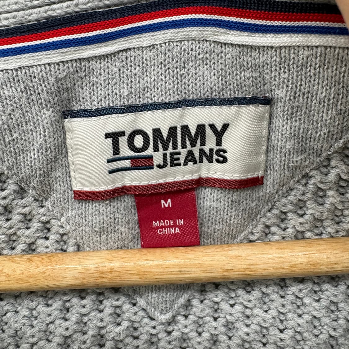 타미힐피거 그레이 니트 가디건 남m 상품이미지3