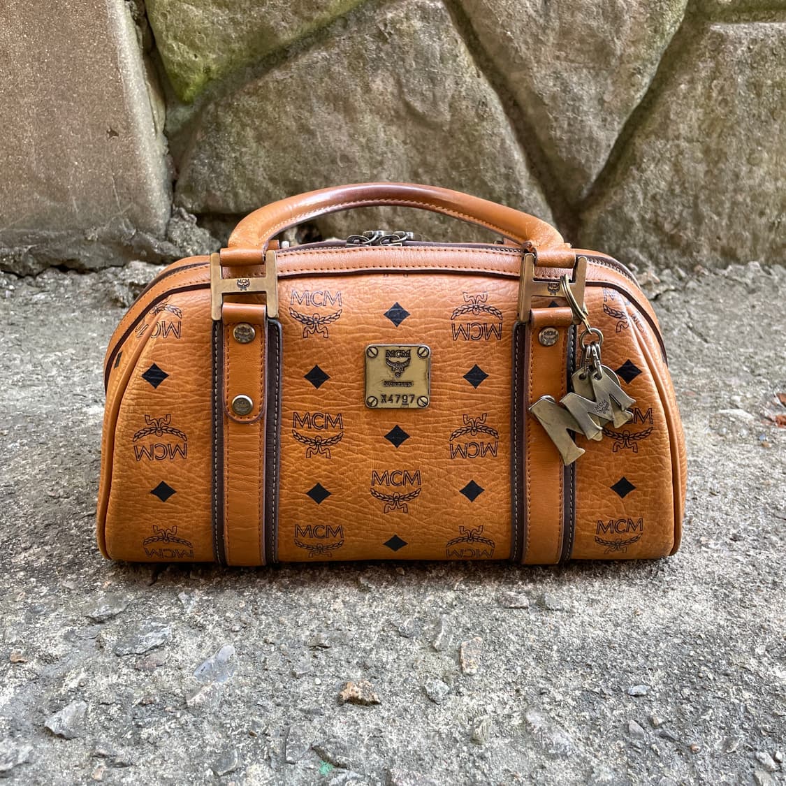 mcm 비세토스 클래식 빈티지 토트백 독일 상품이미지2