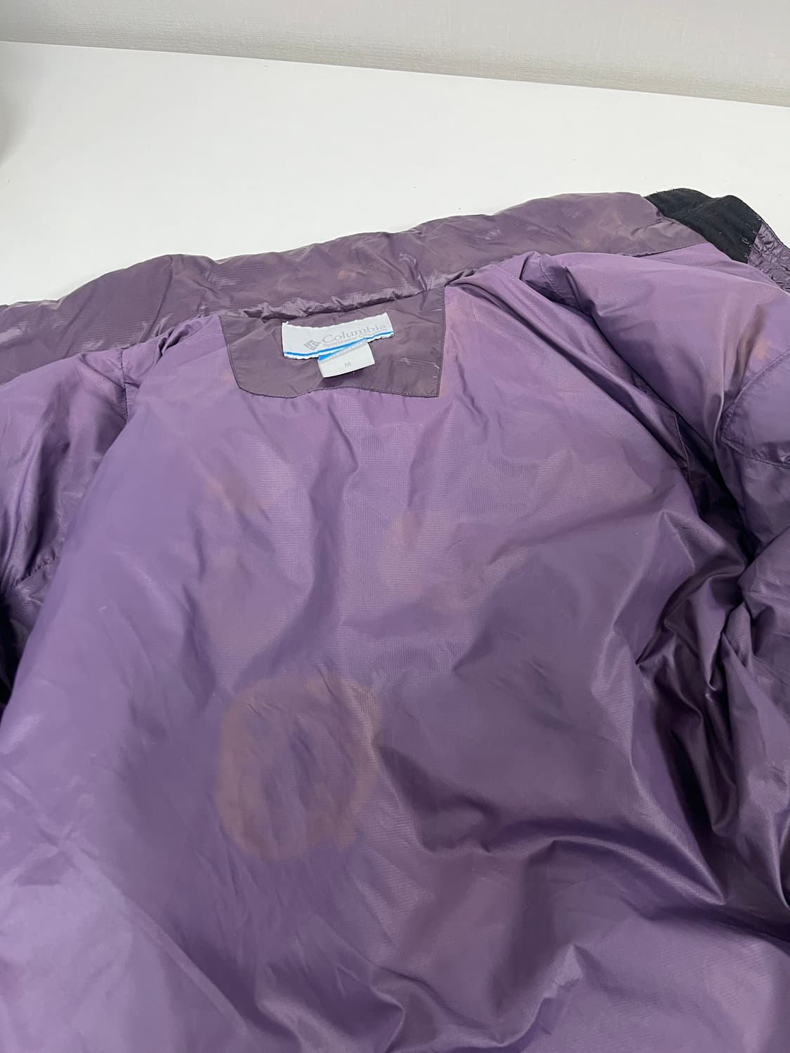 컬럼비아 퍼플 패딩 (m) 상품이미지3