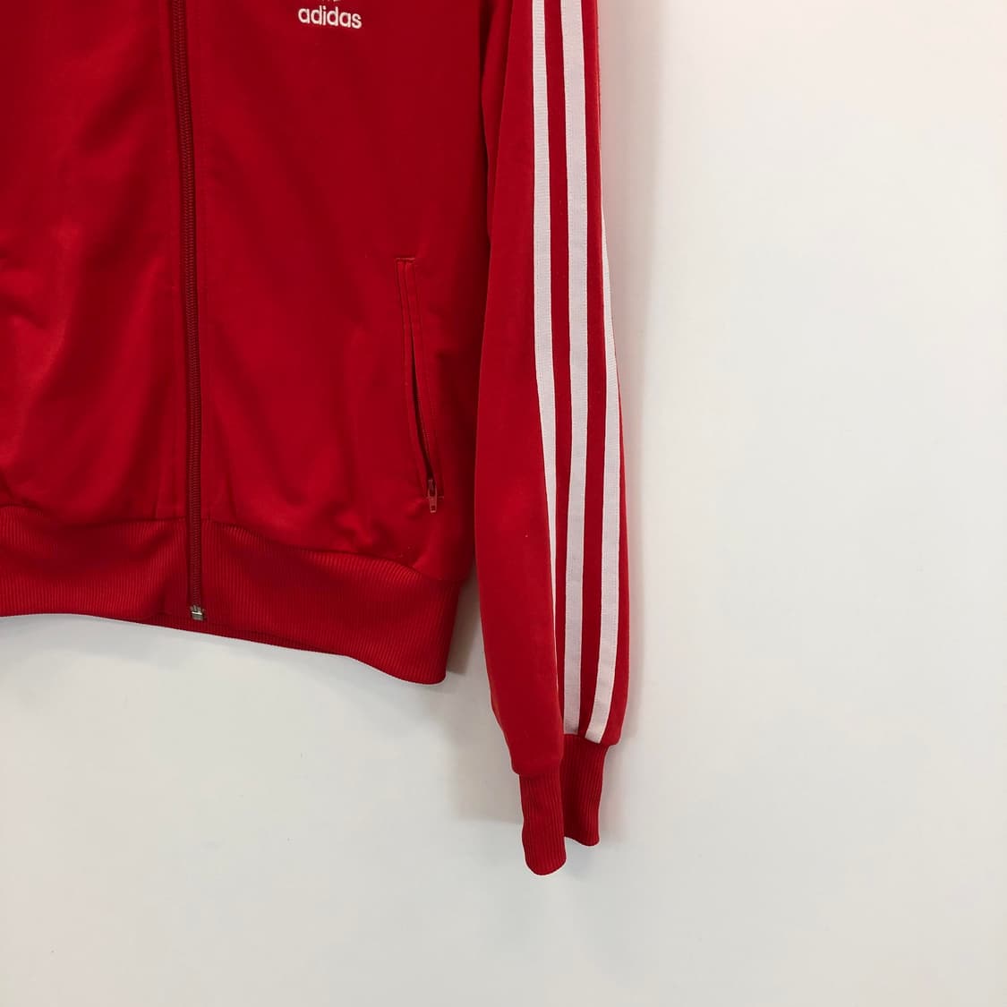 아디다스 파이어버드 져지 100 레드 백로고 상품이미지4