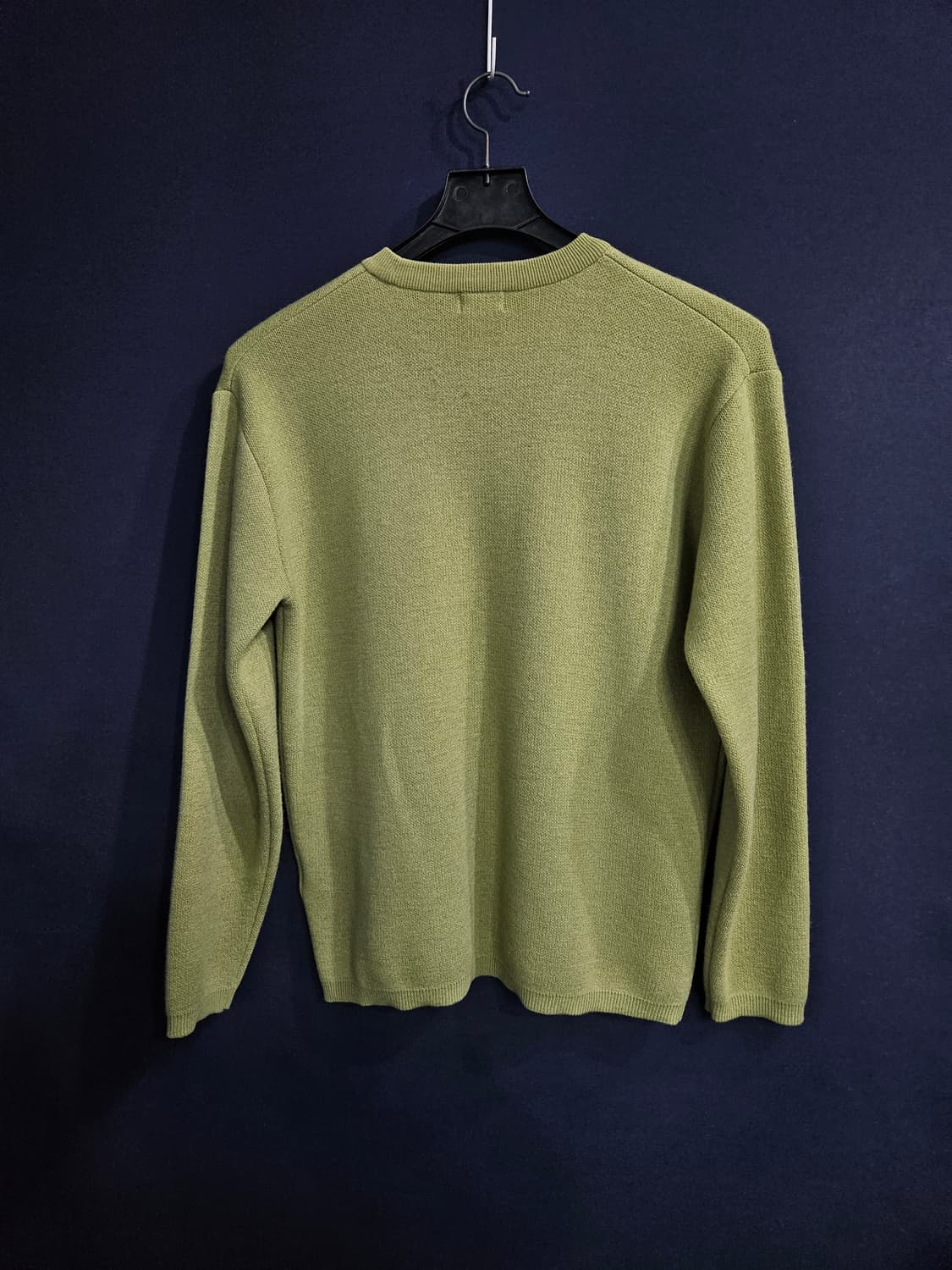 쿠어 라이트그린 남성 세미오버핏 95 니트 상품이미지2