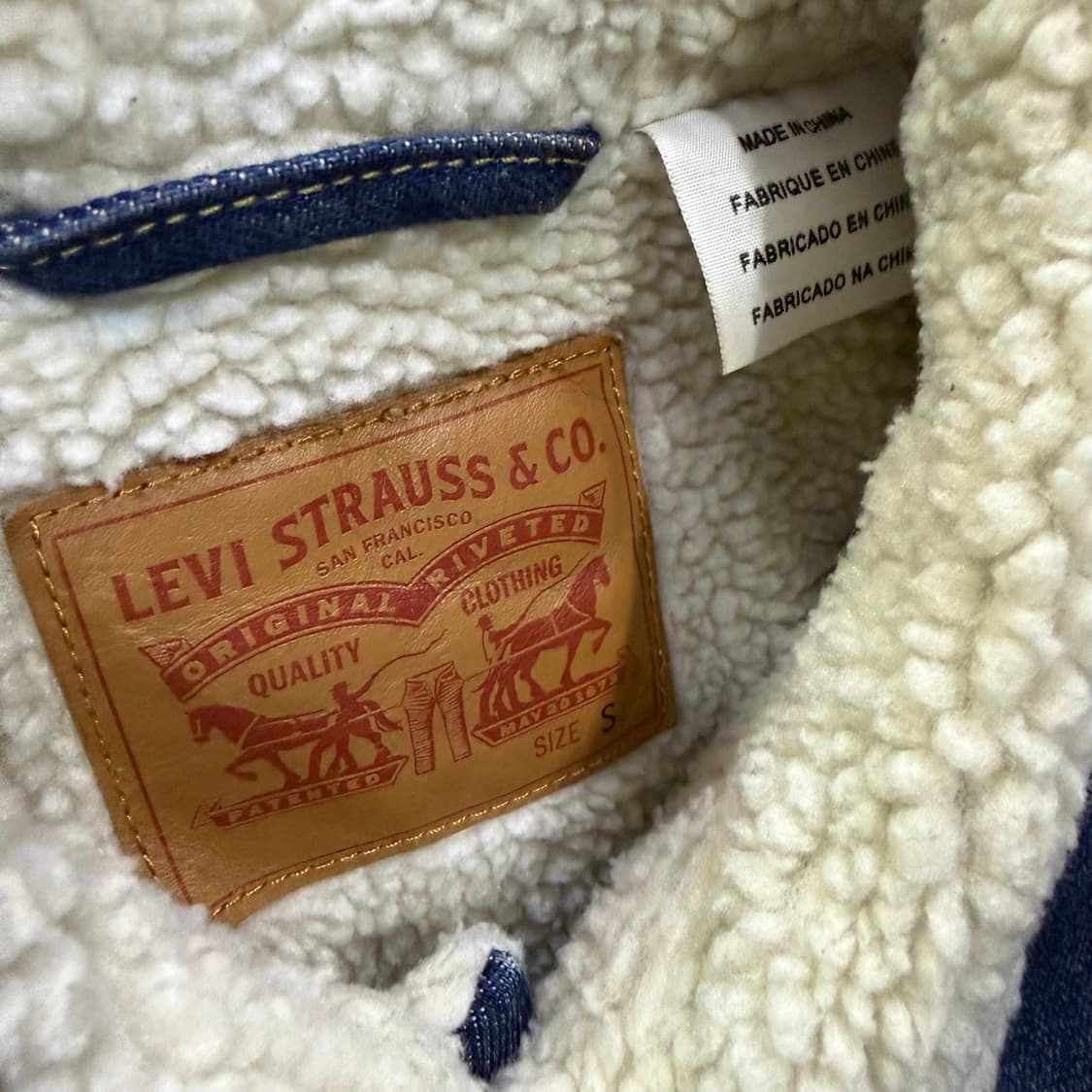 LEVI’S 트러터 쉐르파 자켓 상품이미지4