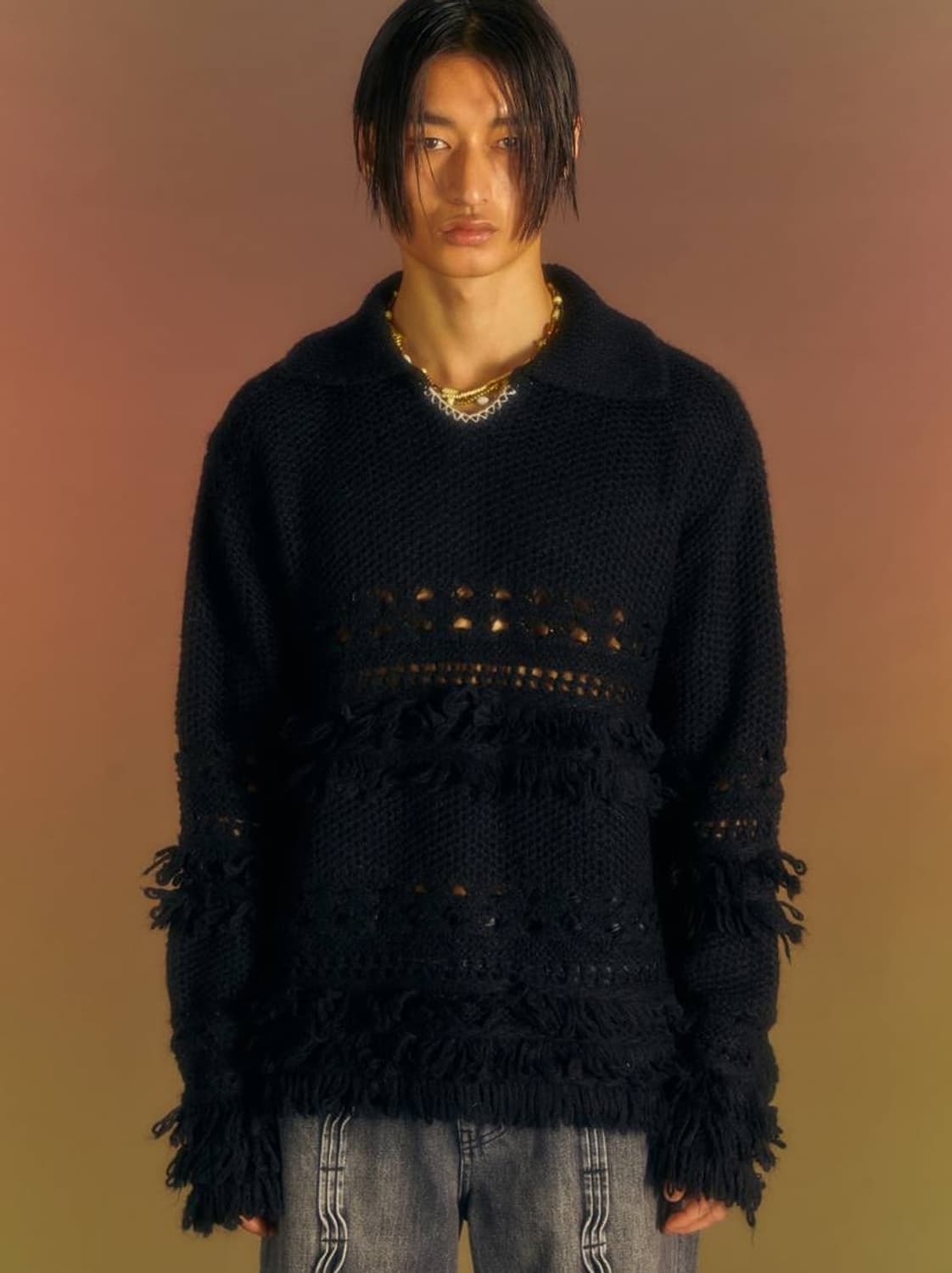 앤더슨벨 로체스 폴로 스웨터 상품이미지1