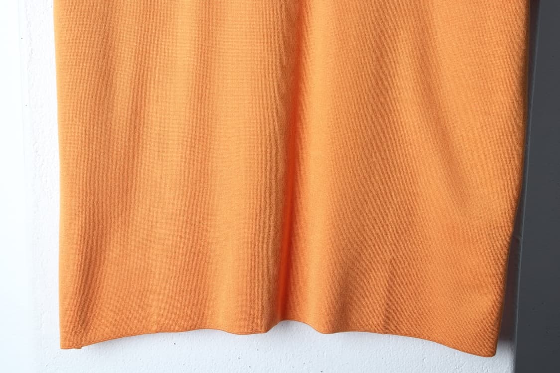 (2XL-3XL) 솔리드옴므 반팔 티셔츠 니트 오렌지 무지-H32371 상품이미지4