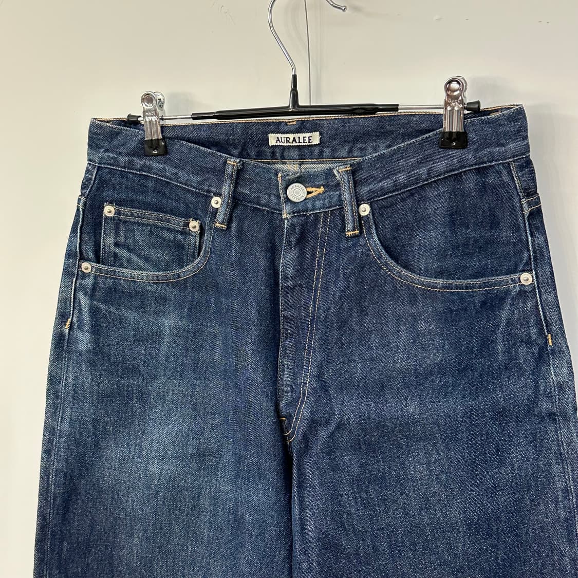 오라리 와이드 데님 팬츠 30 사이즈  상품이미지3