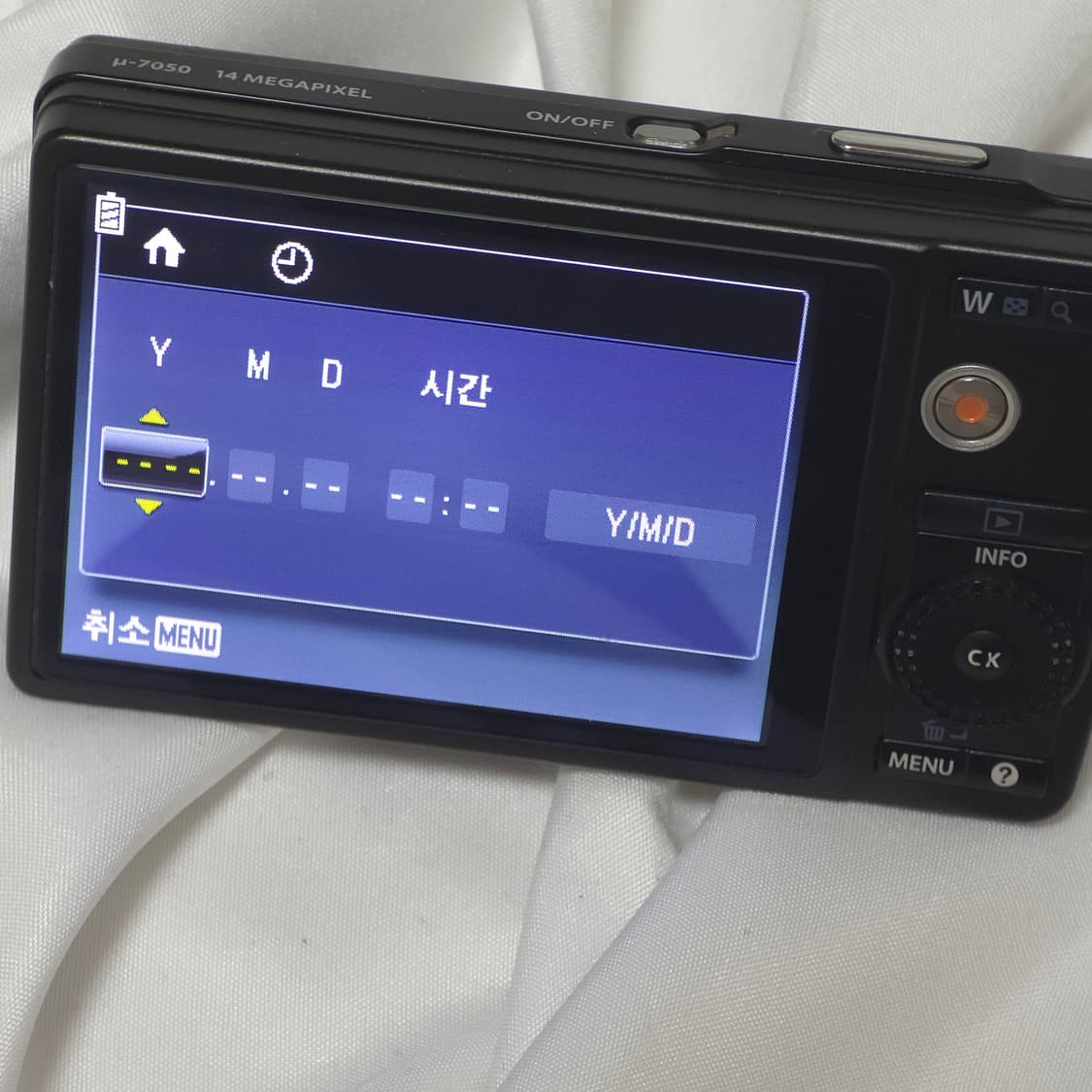 올림푸스 뮤 7050 블랙 상품이미지4