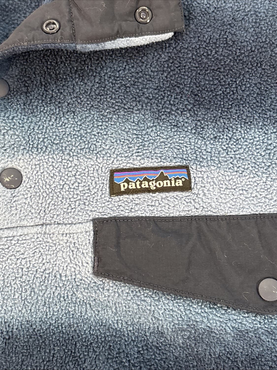 08FW 파타고니아 신칠라 스냅-T 인더스트리얼블루/네이비 멕시코 상품이미지2
