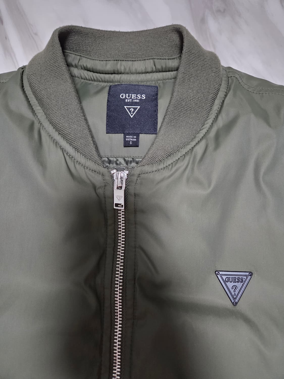 게스 공용 다운 항공자켓 상품이미지6