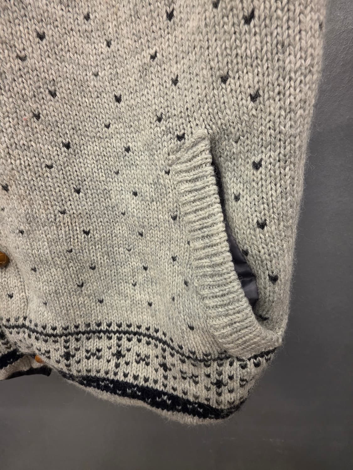 일본빈티지노르딕 패턴니트 베스트 조끼 상품이미지5