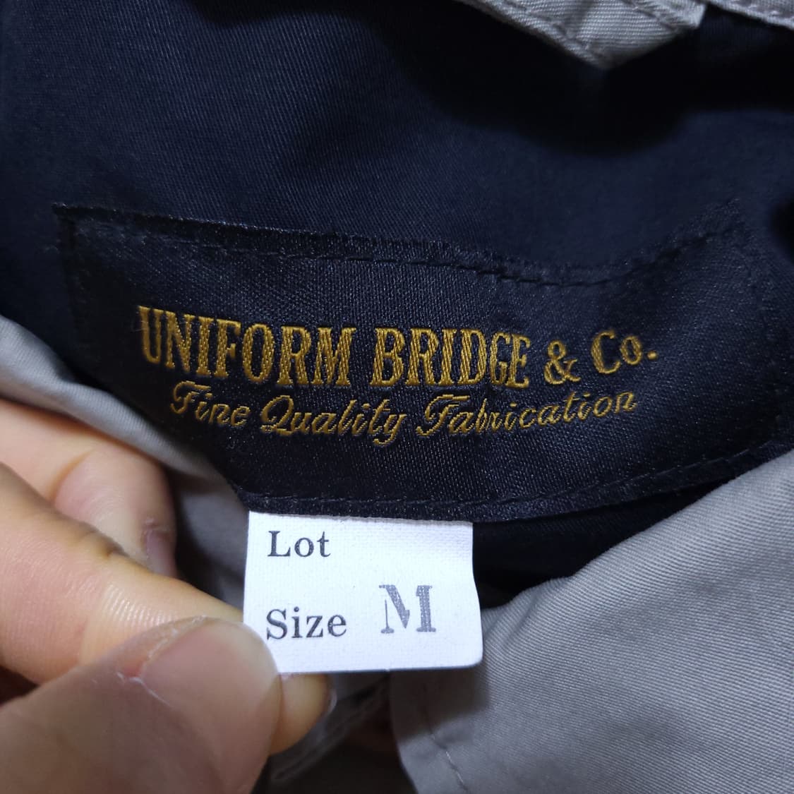 유니폼브리짓 남성 코튼자켓 M 0307 상품이미지6