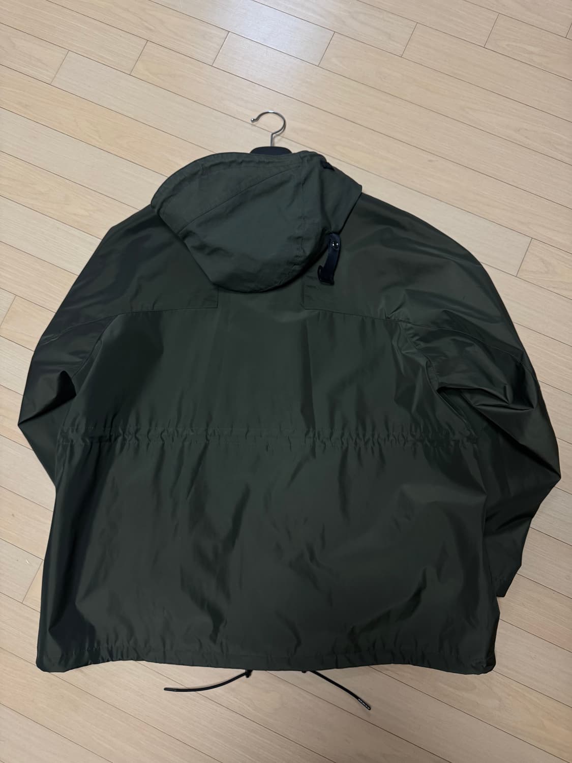 22FW 애프터프레이 밀리터리 후디 쉘 파카 카키 L 상품이미지2