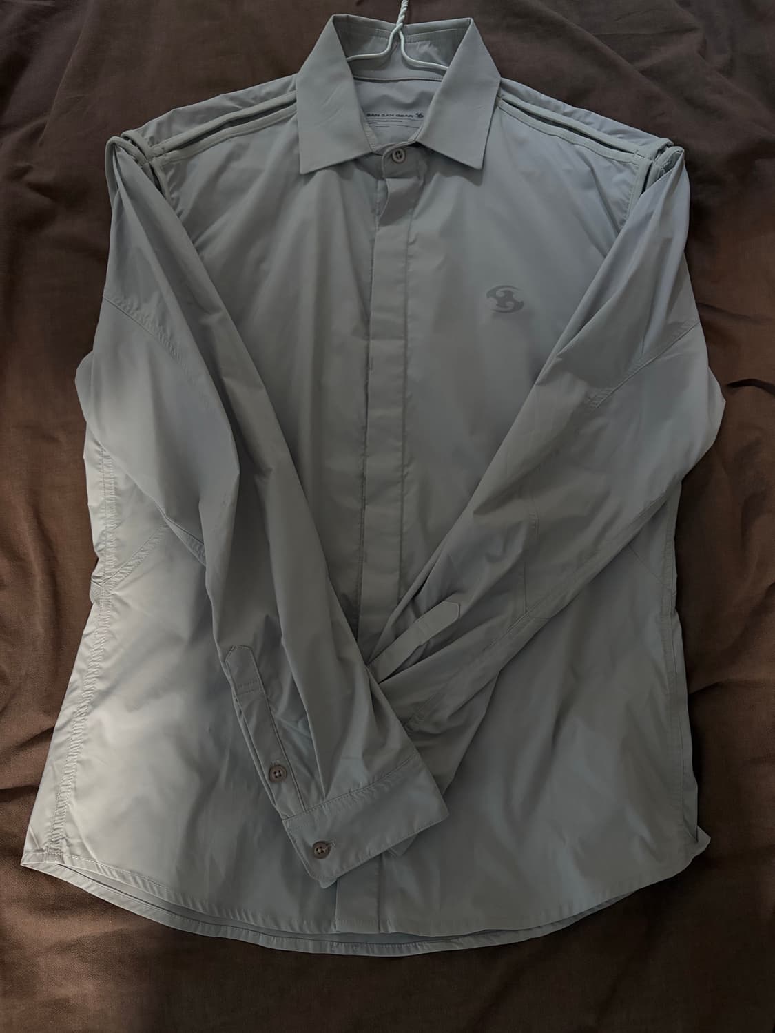 산산기어 트라이메쉬 셔츠 그레이 상품이미지3