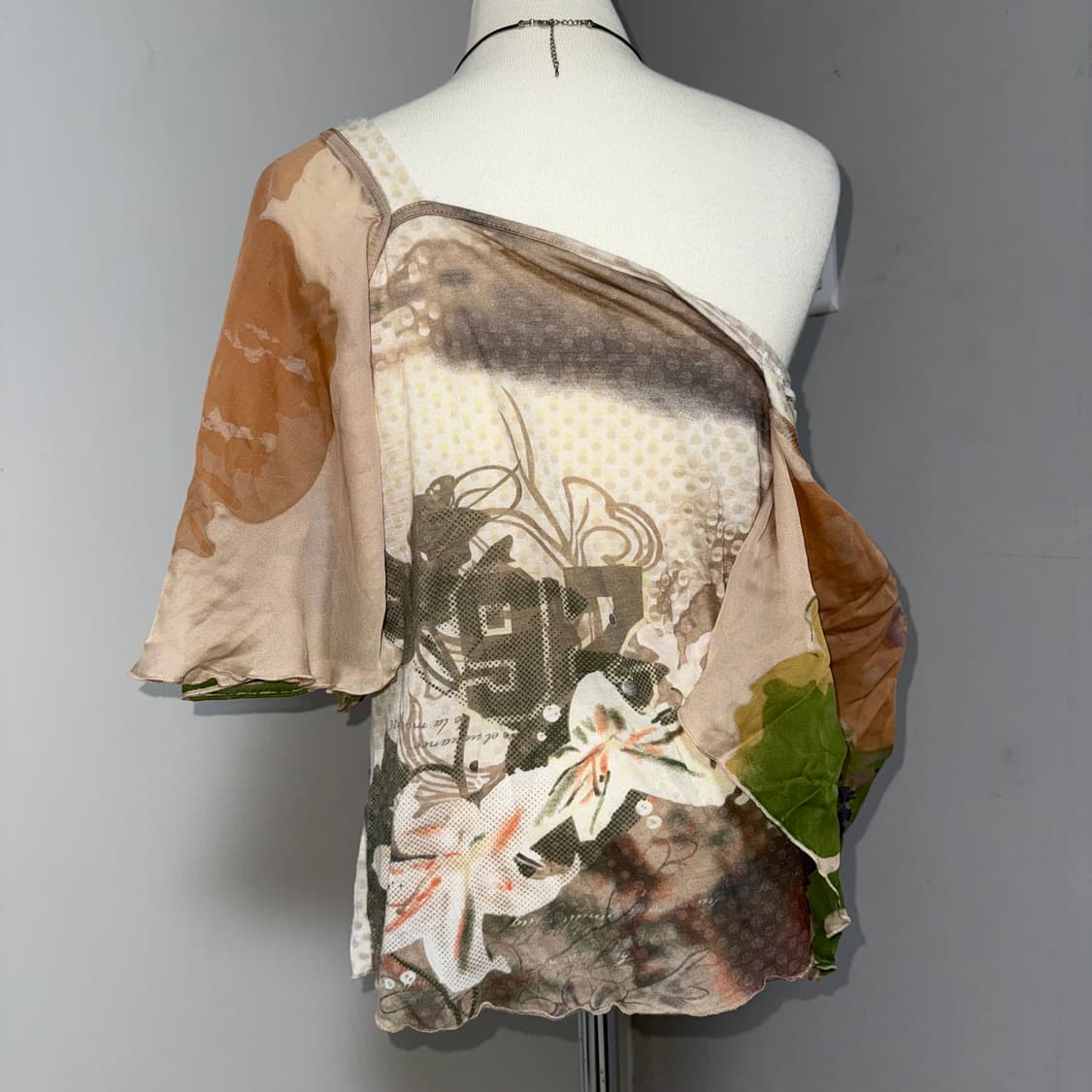 히피 오리엔탈 스퀘어넥 오프숄더  상품이미지3