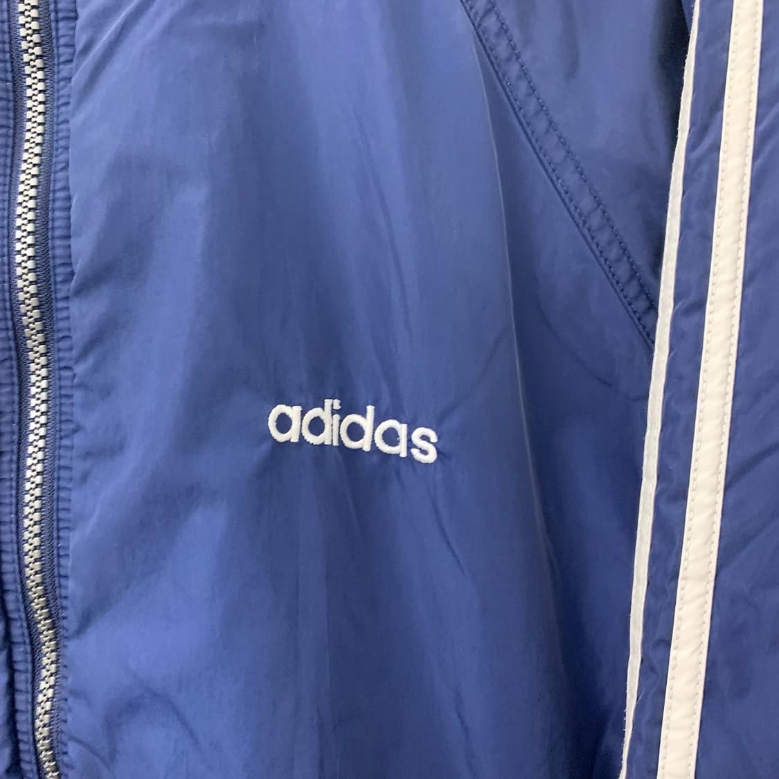 아디다스 블루 그레이 리버시블 점퍼 상품이미지3