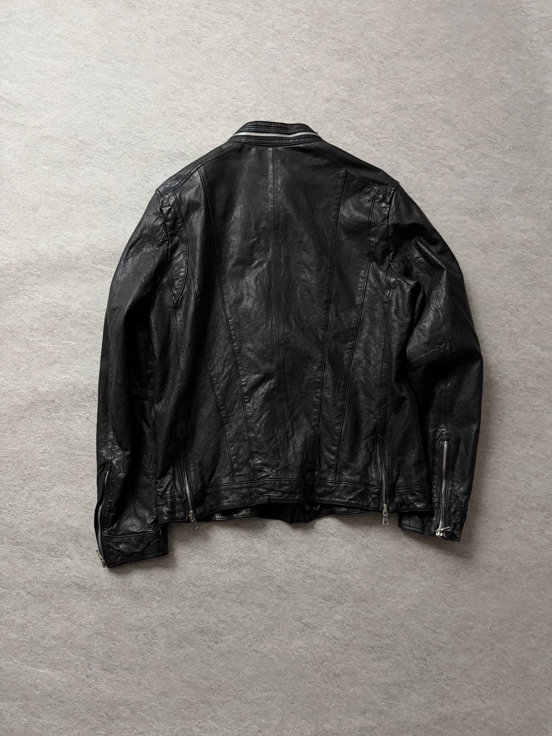 빈티지 램스킨 레더자켓  상품이미지2