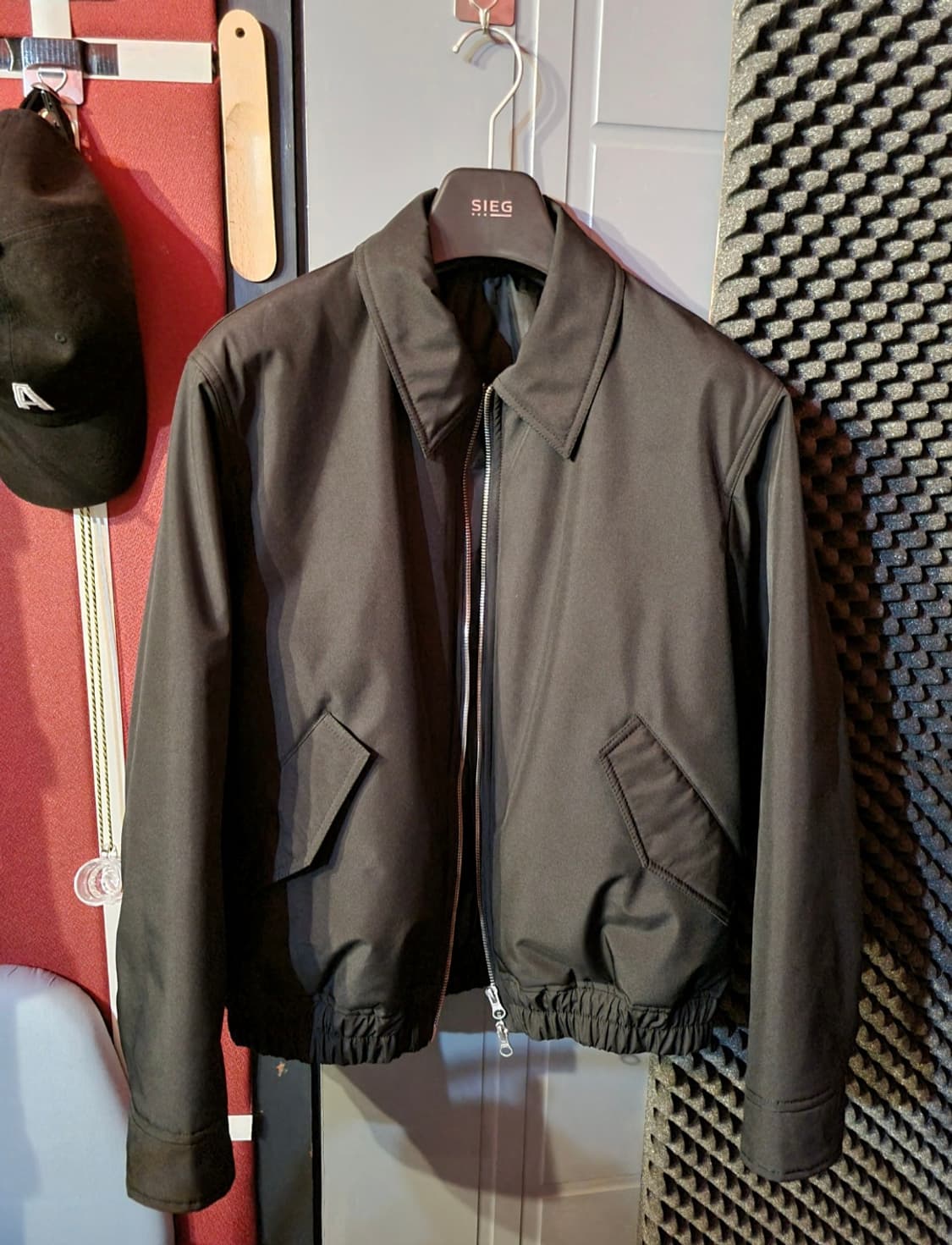 쿠어 미니멀 MA-1 블랙 S 상품이미지3