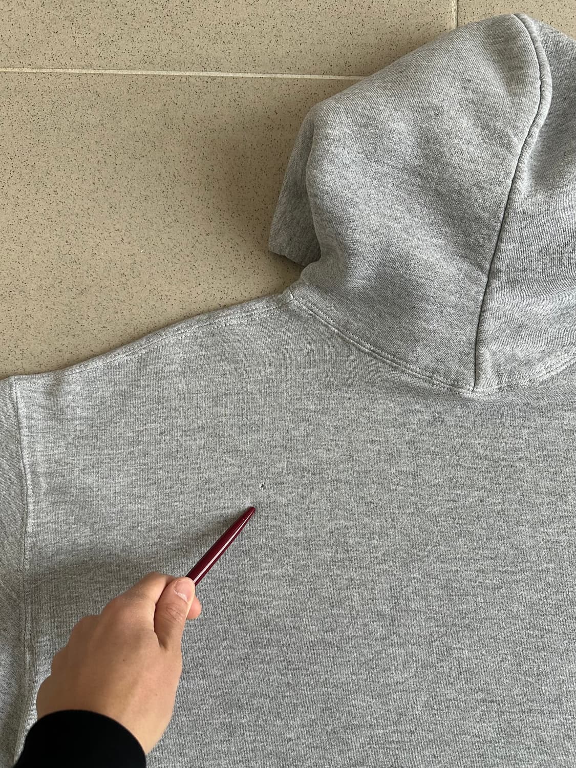 90s 빈티지 러셀 후드 그레이 XL USA 상품이미지9