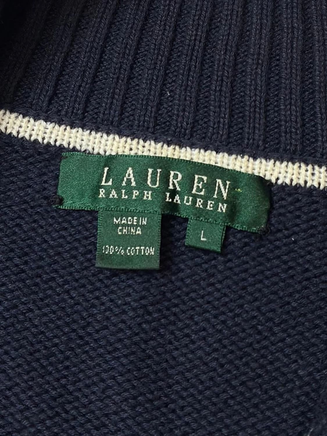 로렌 랄프로렌 00s 우먼스 투웨이 니트 집업 가디건 PN5265 상품이미지6