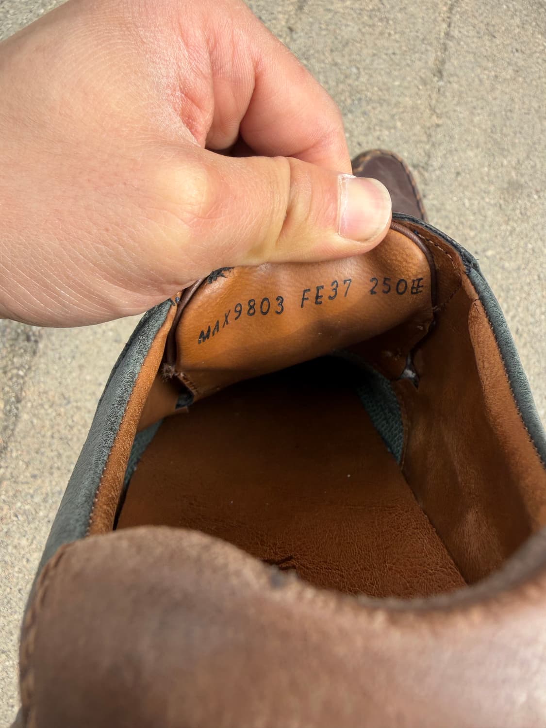 LANDROVER 캐주얼 레더 더비 슈즈 250 상품이미지5