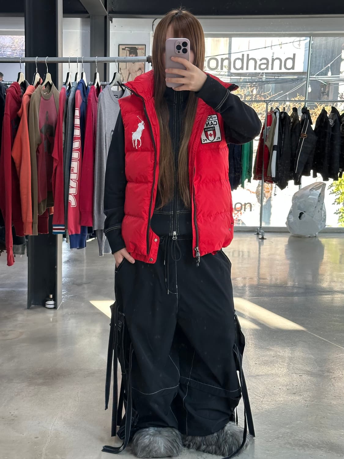 폴로랄프로렌 치프키프 캐나다 투웨이 푸퍼베스트 상품이미지2