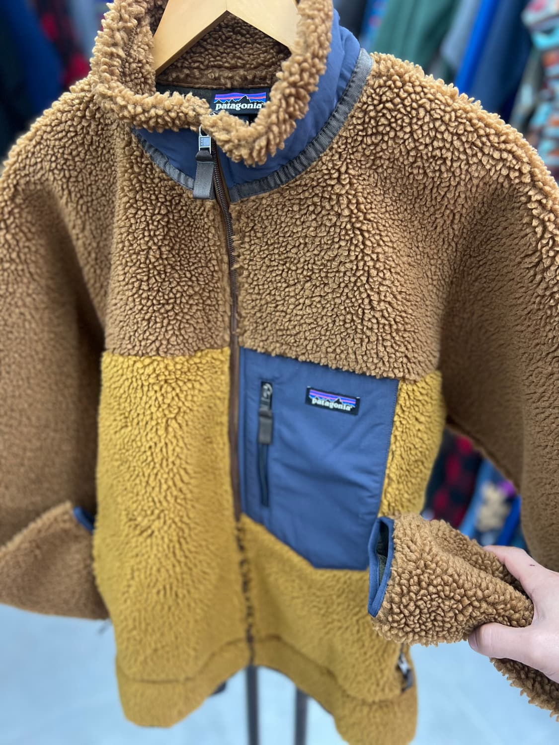 Patagonia Retro-X Jacket Shelter Brown 상품이미지5