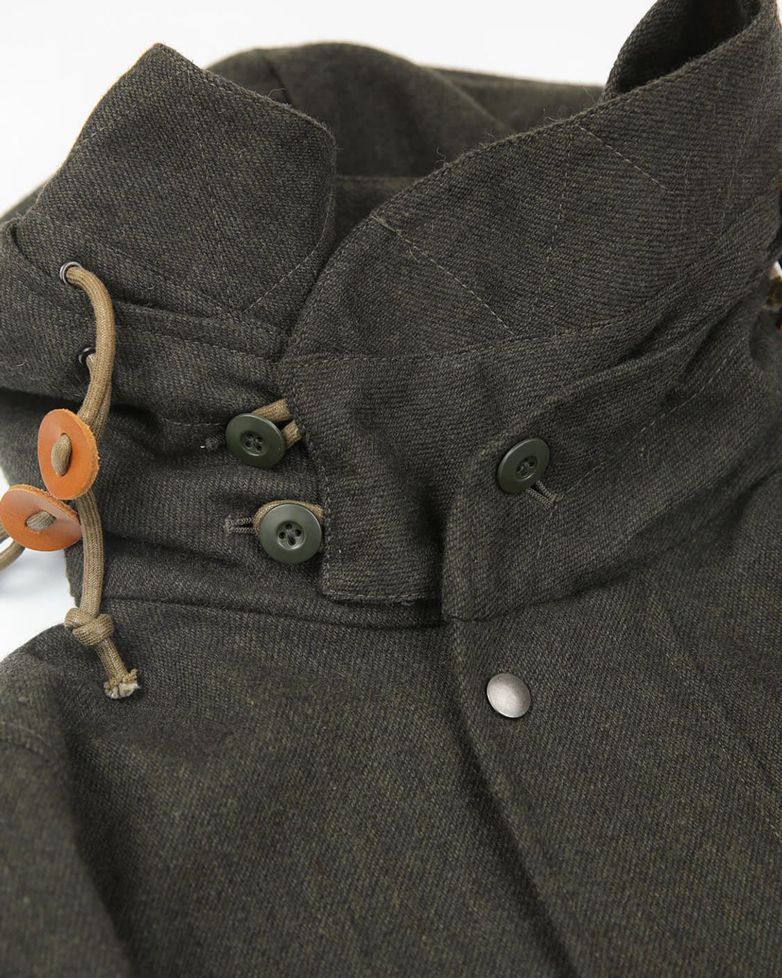 The DUFFER of ST. GEORGE Wool Hooded Fie 상품이미지7