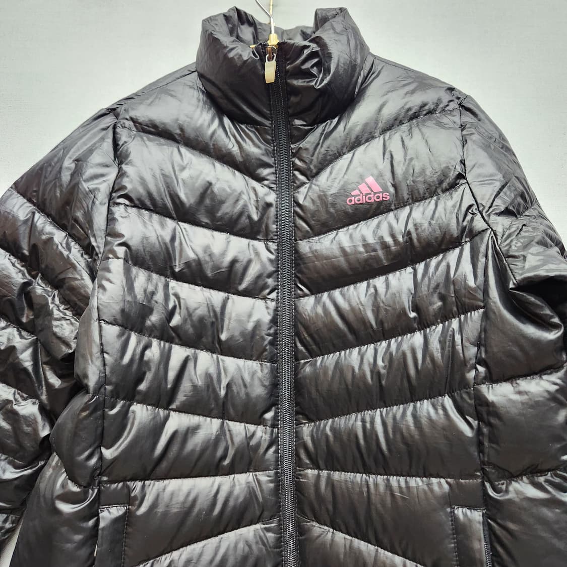아디다스 로고 구스다운 스트링 경량패딩 80(S) 상품이미지2