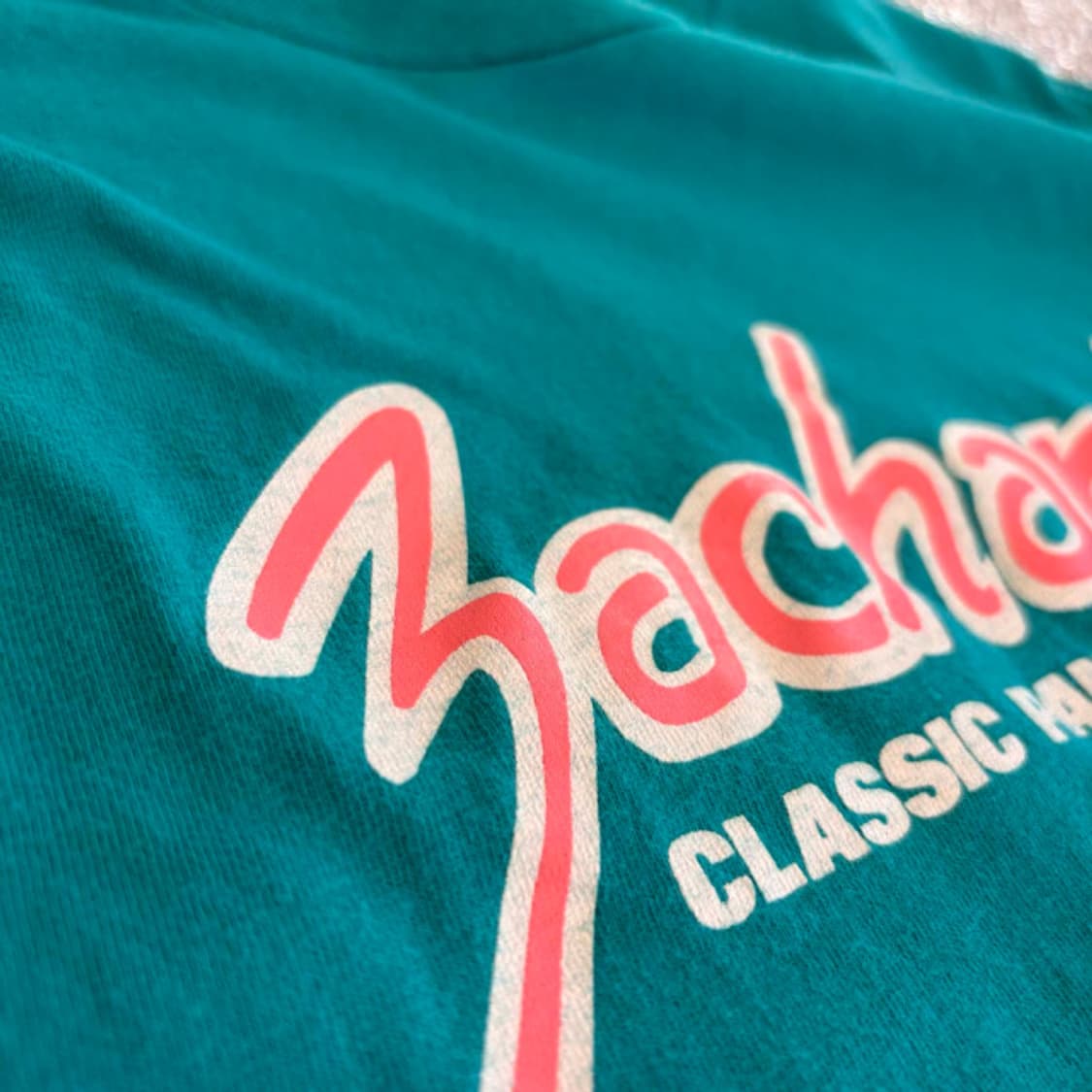 90s 미제 싱글스티치 헤인즈 프로모 티셔츠 L 상품이미지7