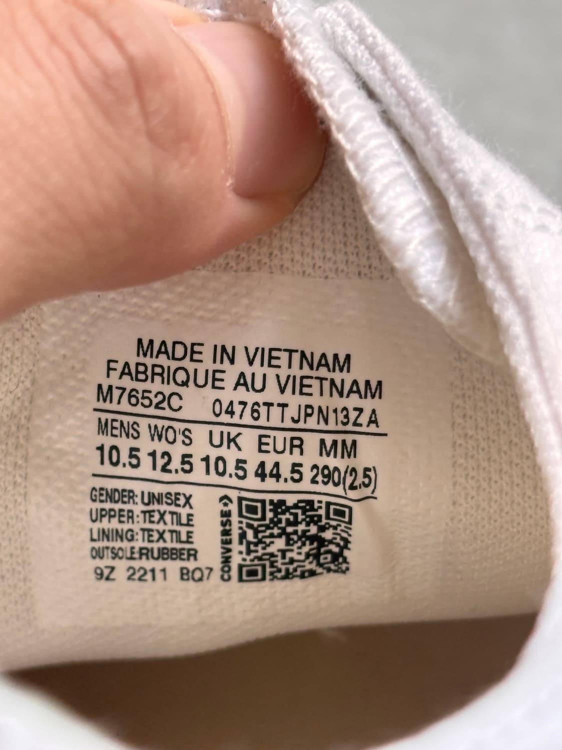 뉴욕 스트릿 감성, 자연 에이징 화이트 올스타 로우 - 화이트 290 상품이미지8