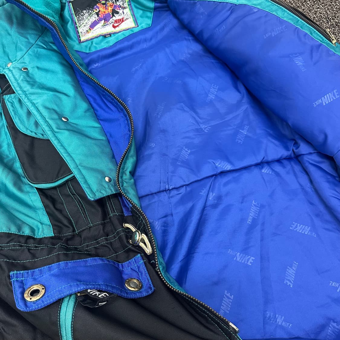 NIKE 나이키 올드스쿨 스키복 점퍼 자켓 100(L) 상품이미지8