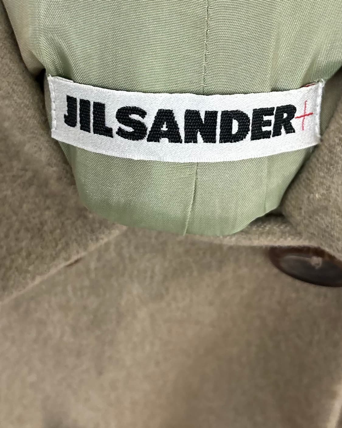 질샌더 베이지 더블 브레스티드 울코트 상품이미지7