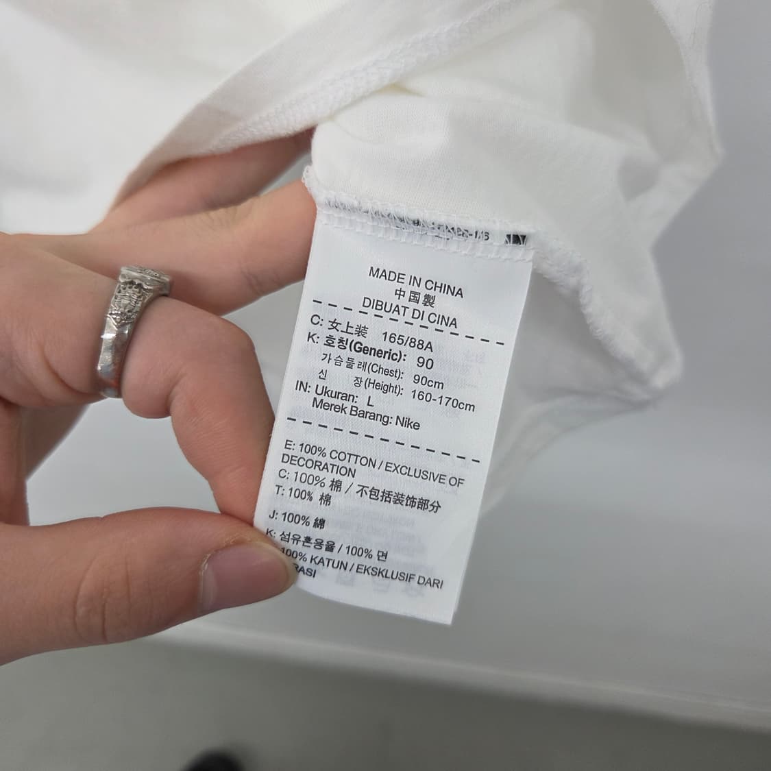 나이키 여성 반팔 티셔츠  L 상품이미지4