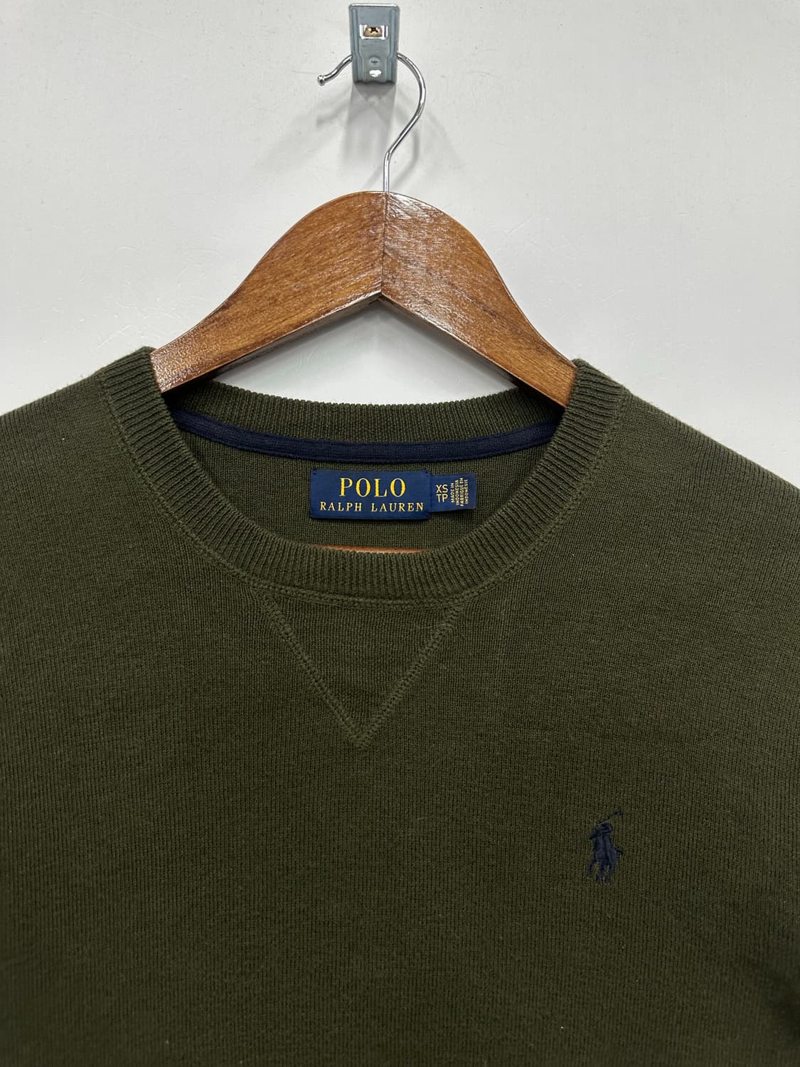 폴로 카키 니트  상품이미지2