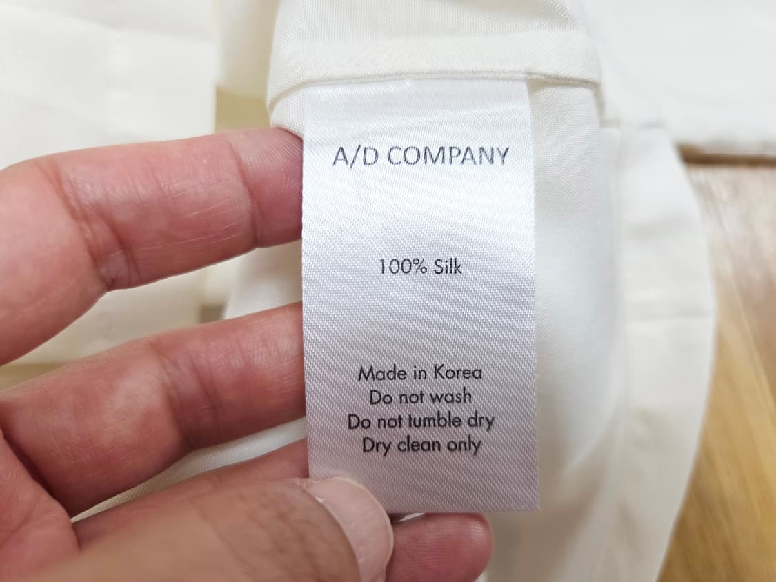 리버(RIVER) 실크셔츠 55-66 새상품 상품이미지8