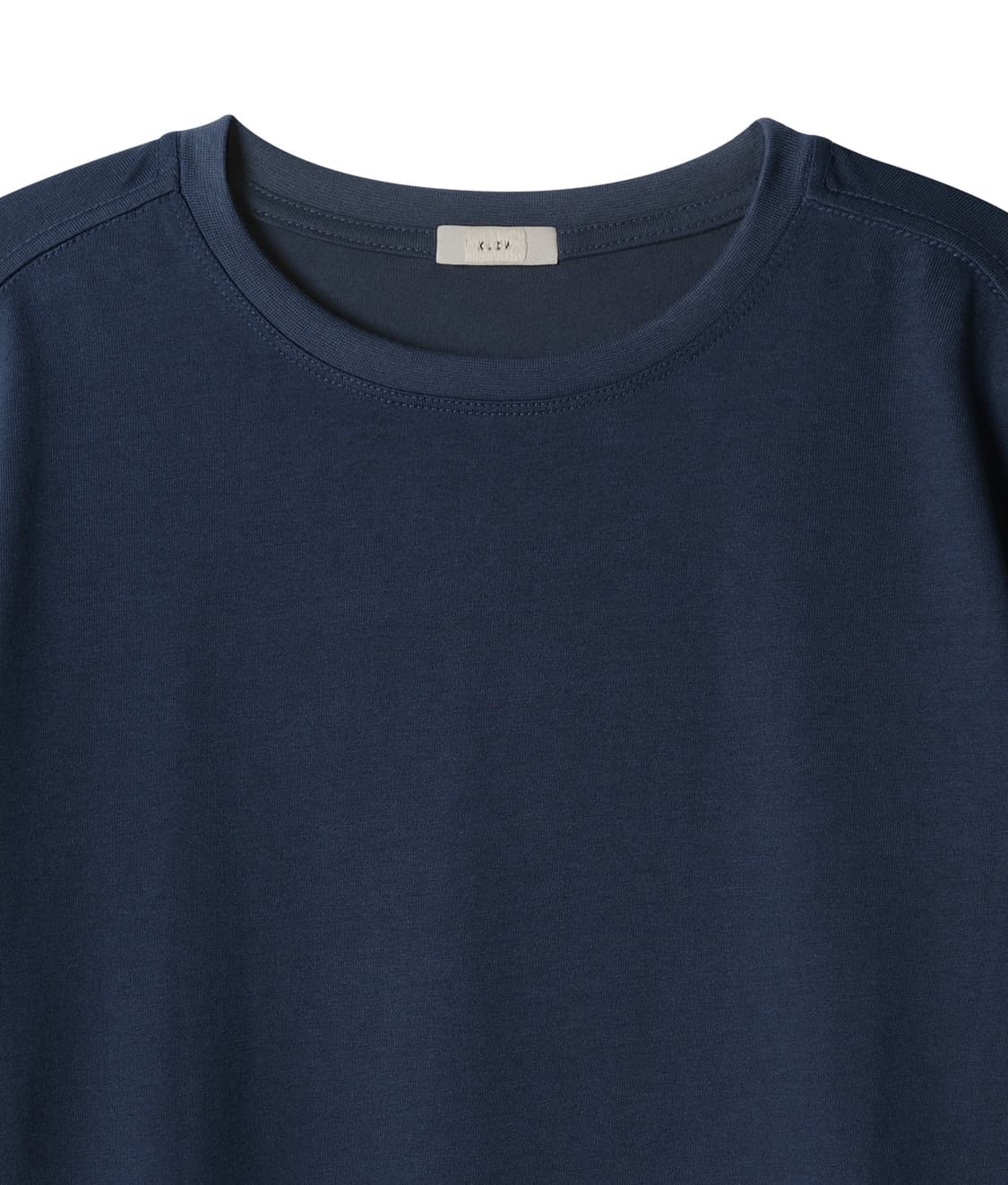 엑슬림 xlim ep.6 02 반팔 티셔츠 블루 네이비 상품이미지4