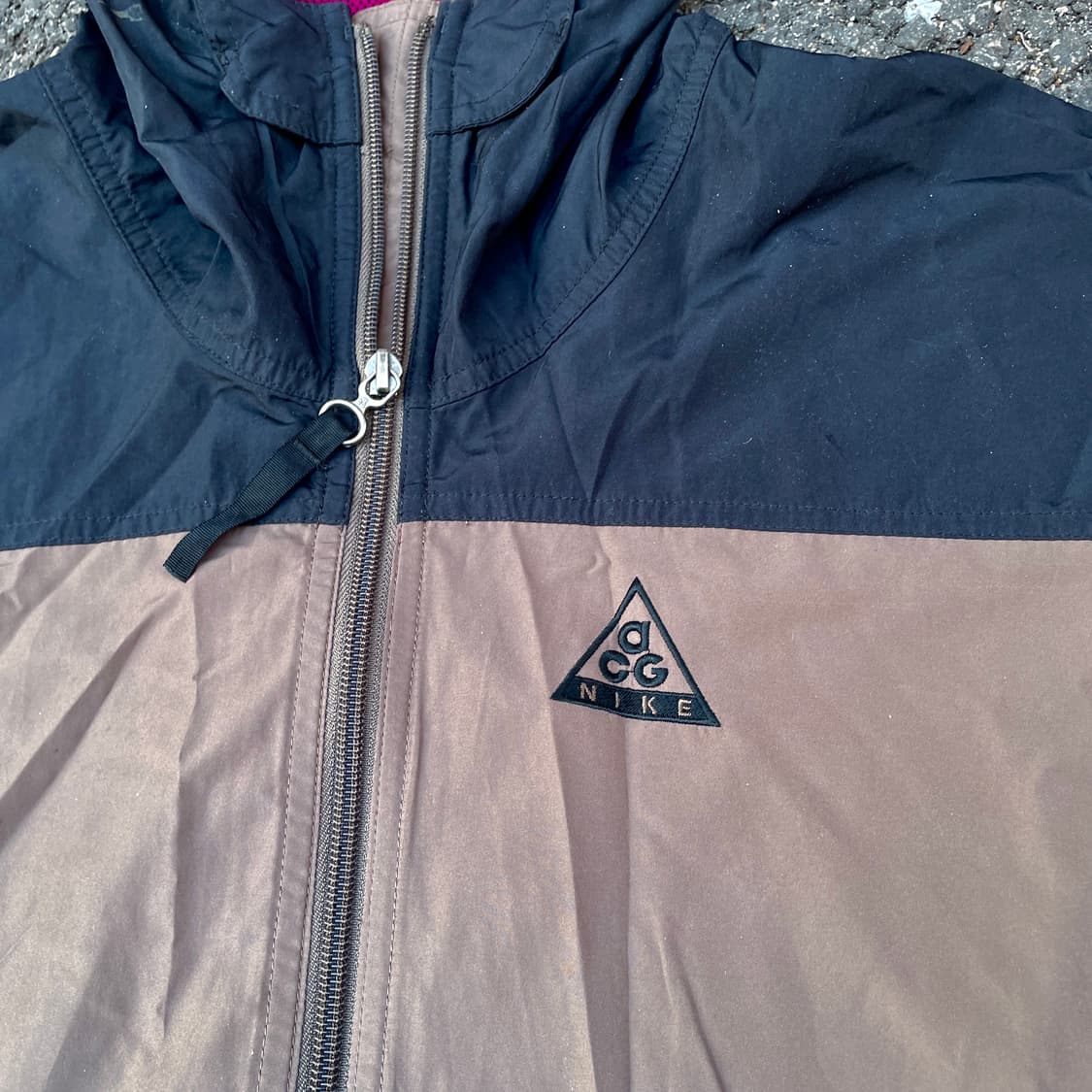 90s 나이키 acg 대대장 올드스쿨 고프코어 트랙자켓 바람막이 XL 상품이미지5