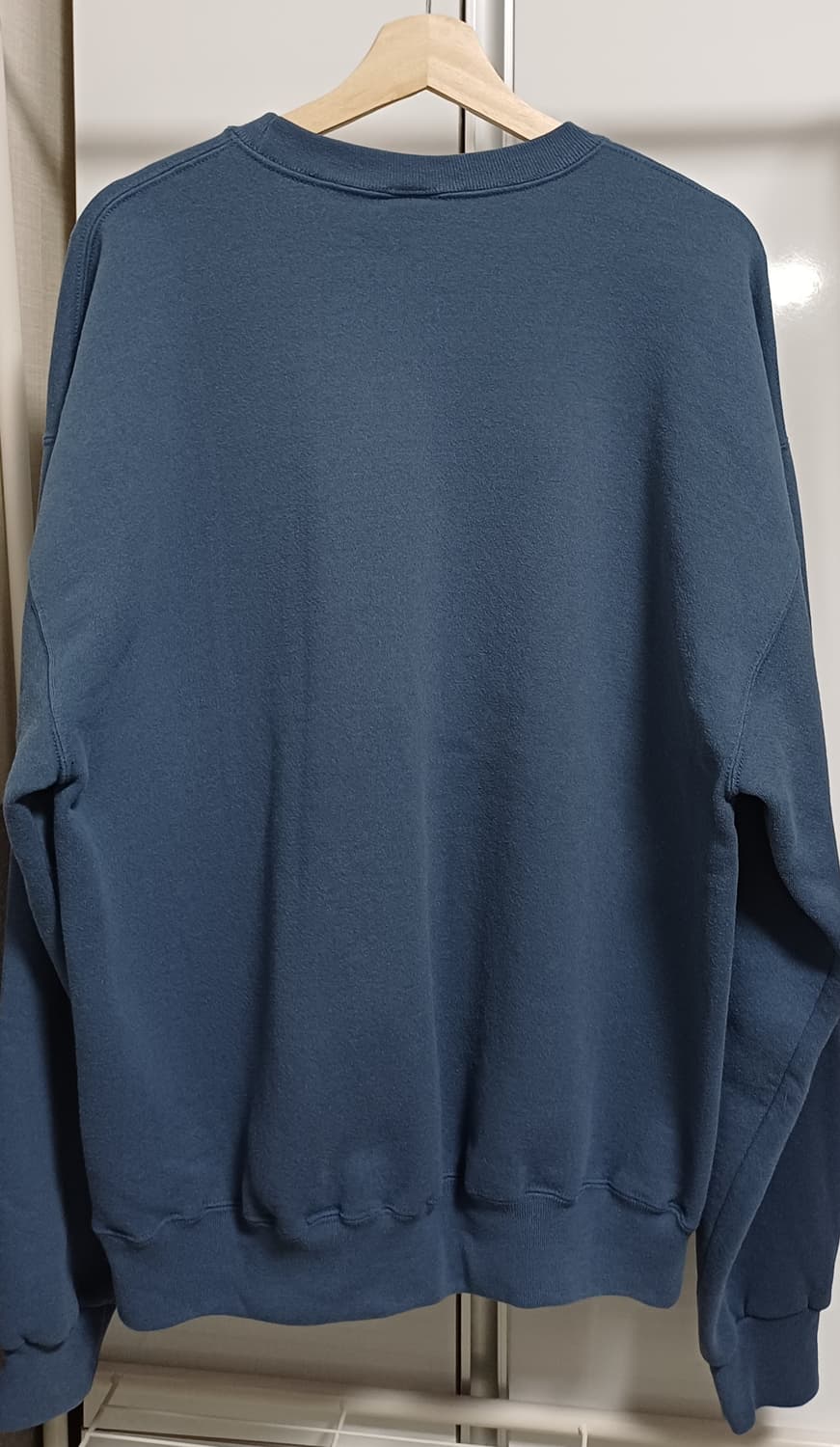 🏈 90s 러셀 빈티지 스웻셔츠 - 더스티 블루 상품이미지5
