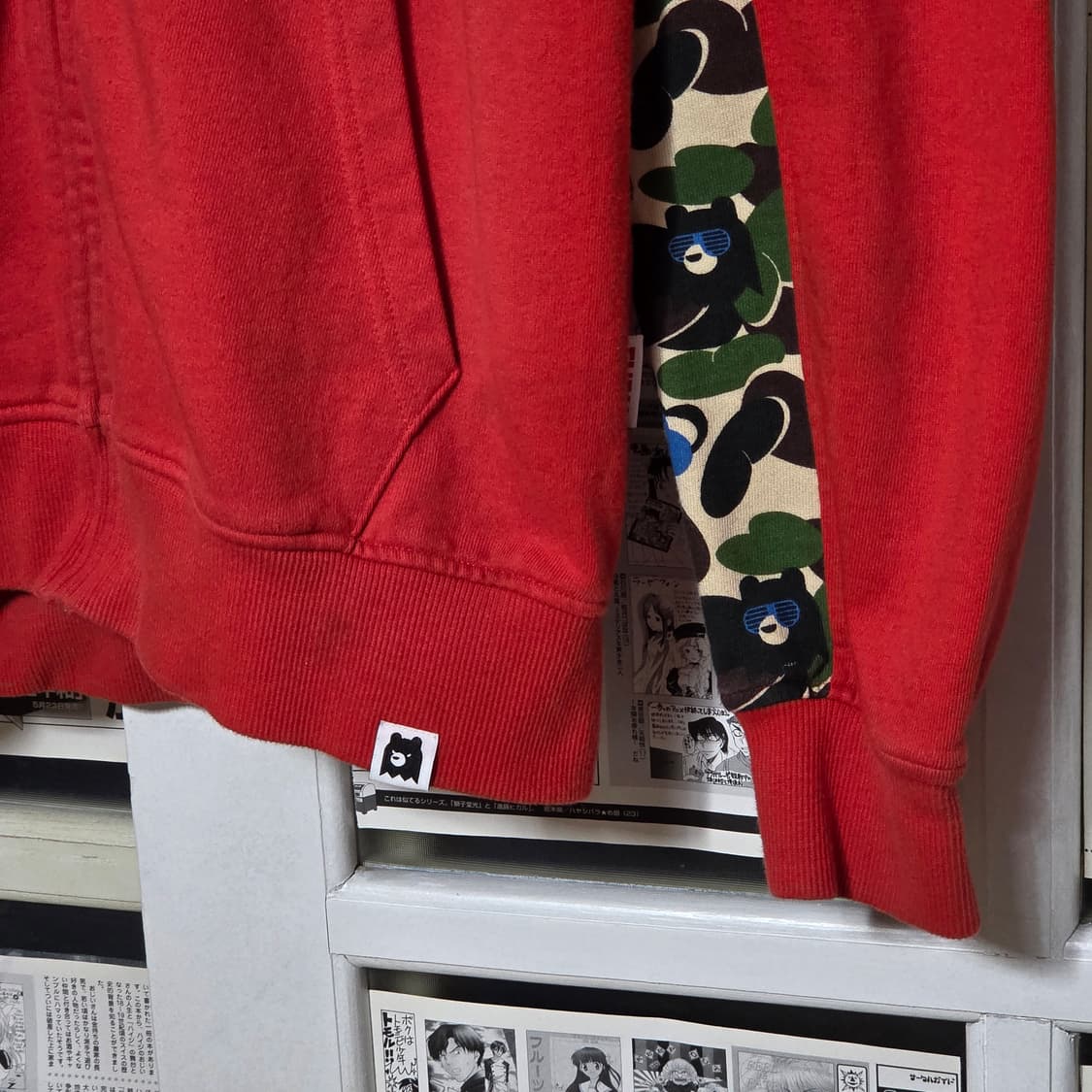 후부 카모 스트릿 패치 후드집업 상품이미지5