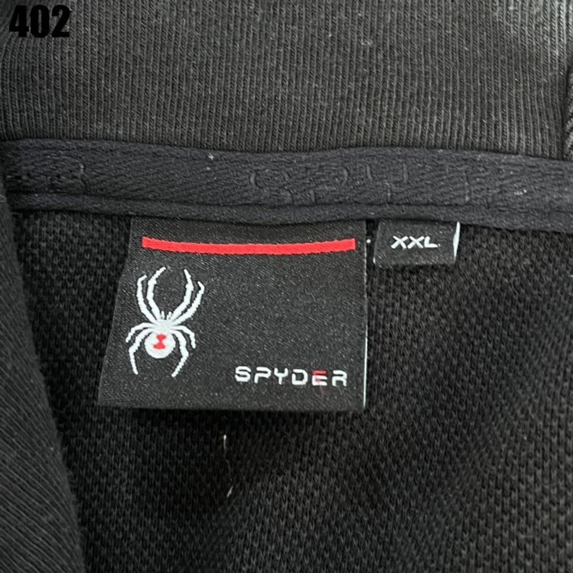 스파이더 블랙/화이트 후드집업  상품이미지2