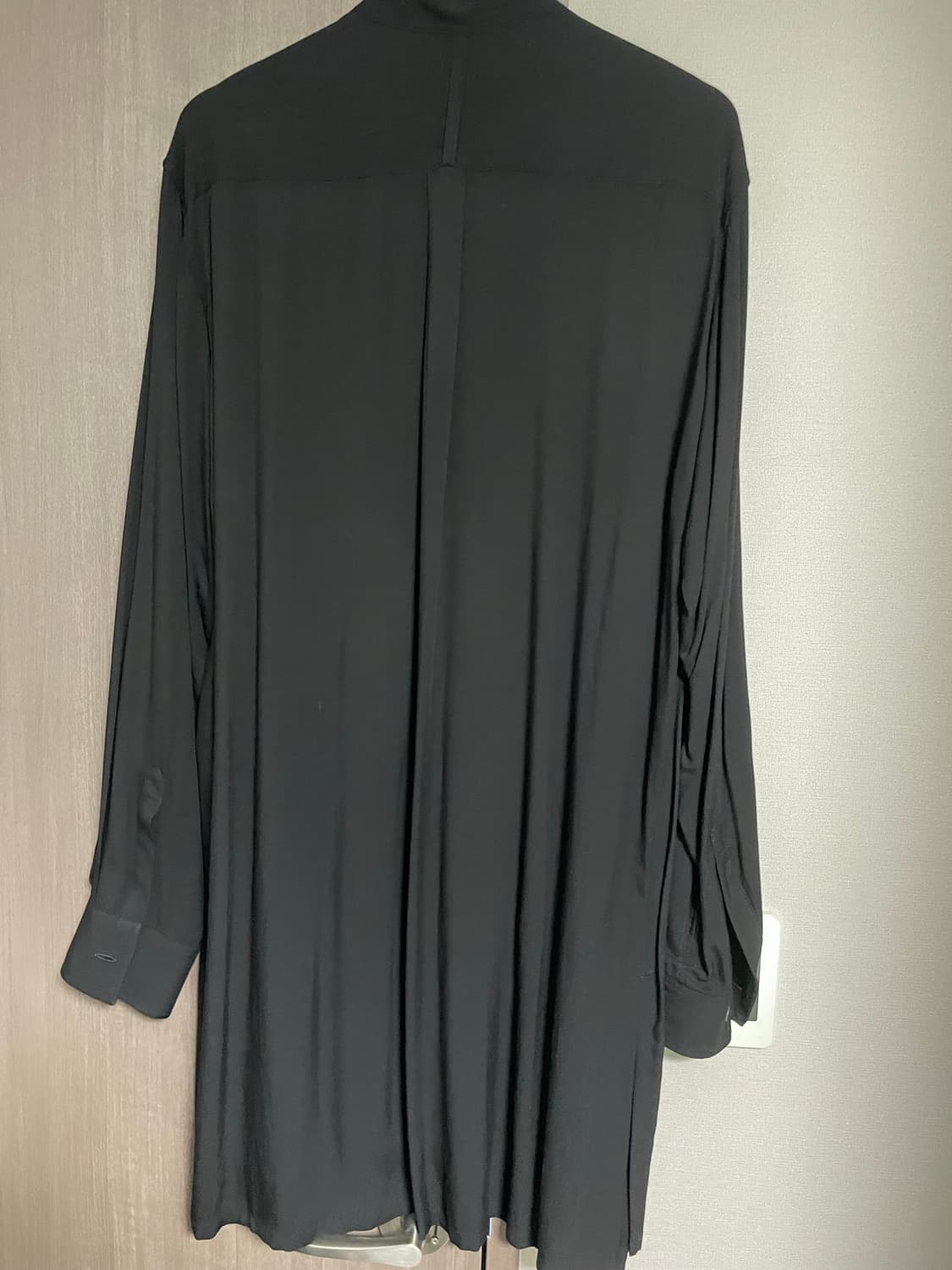 요지야마모토 syte 히든 하프레이어 롱셔츠 상품이미지2