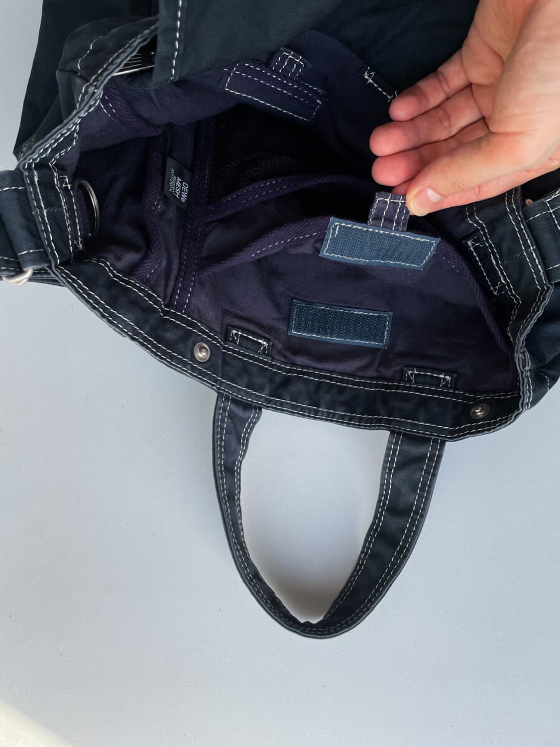 요시다포터 2way 토트백 내츄럴인디고 컬러 상품이미지10