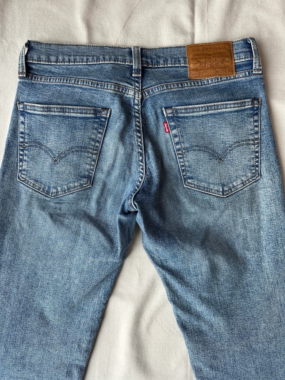 리바이스 511 연청 데님 팬츠 32 상품이미지7