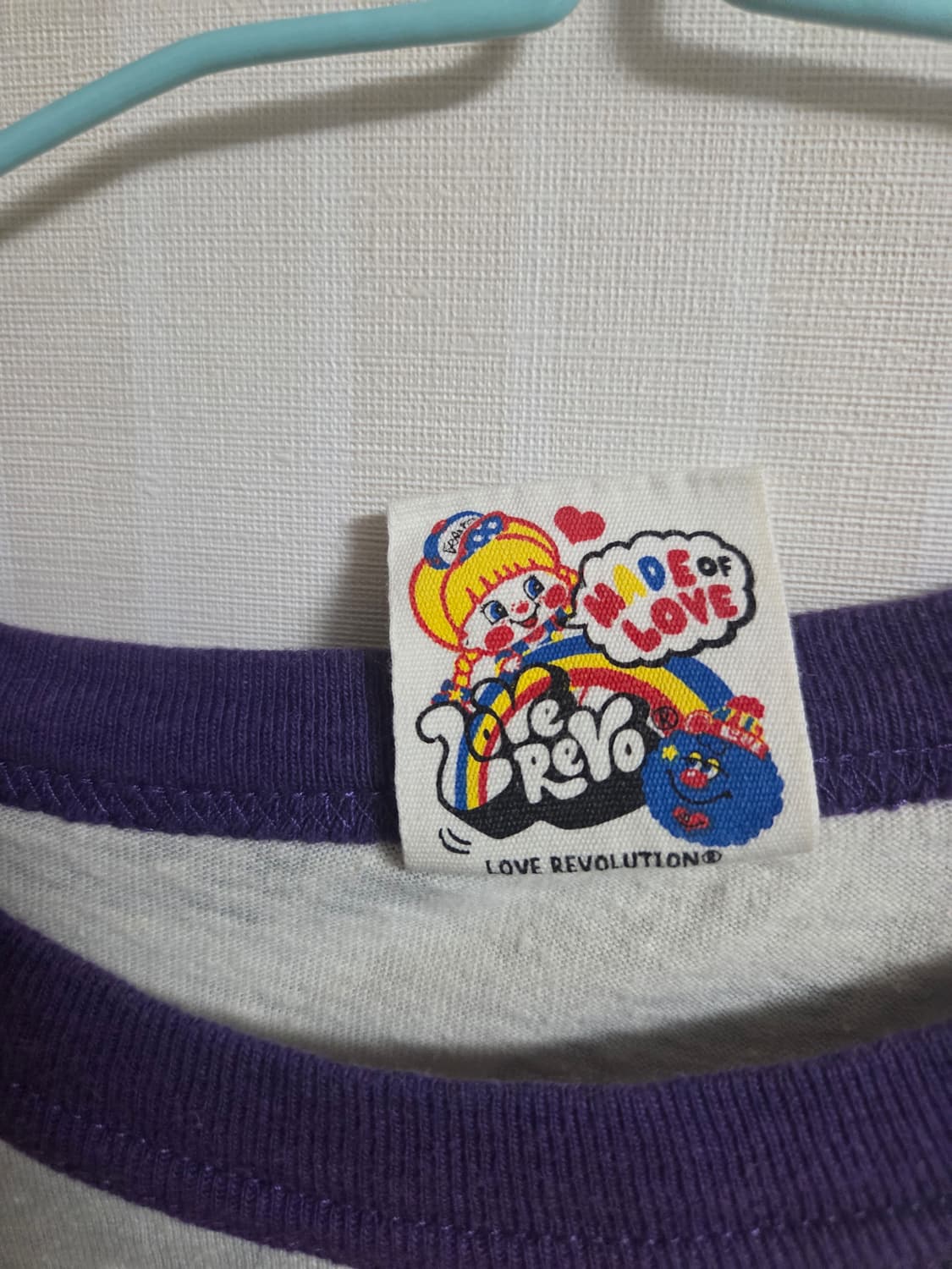 Love revolution  러브 레볼루션 록 팬디 티셔츠y2k 상품이미지2