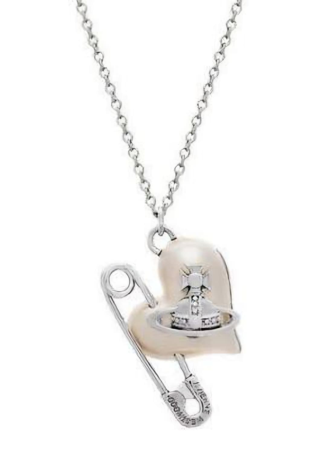 오리에타 비비안웨스트우드 하트 클립 목걸이 판매해용 상품이미지1