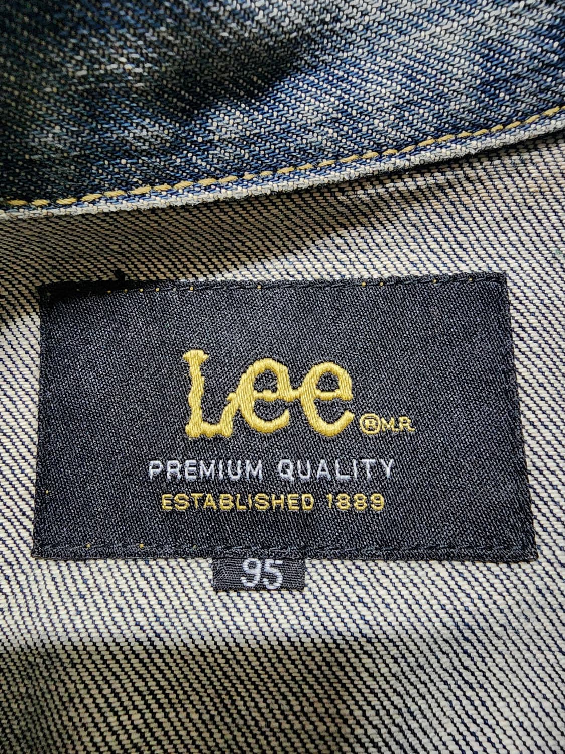 빈티지 90's Lee 데님 트러커 자켓 상품이미지7