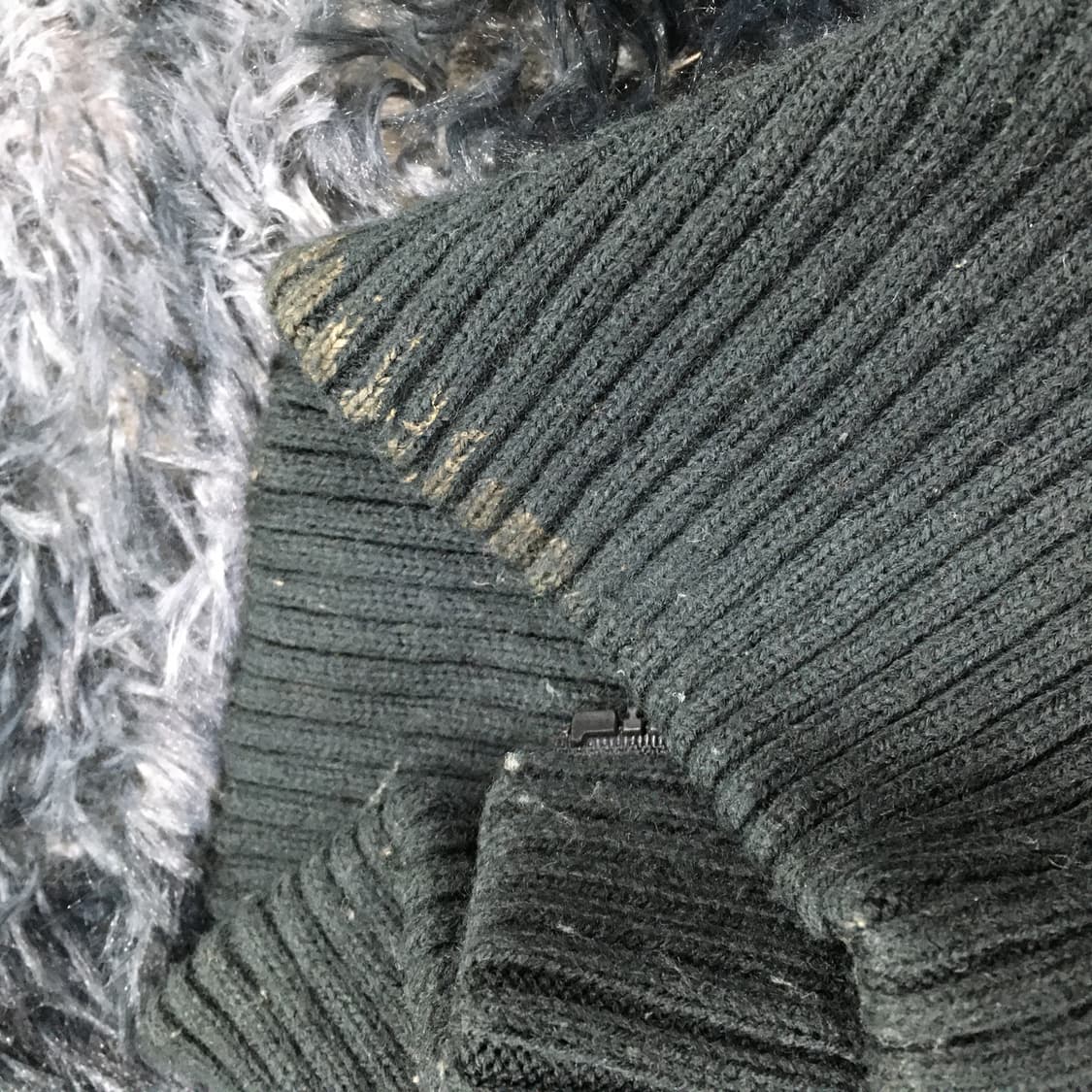 투티/0304 SOMETHING JPN 빈티지 숏패딩 유광 블랙 Y2K 상품이미지8